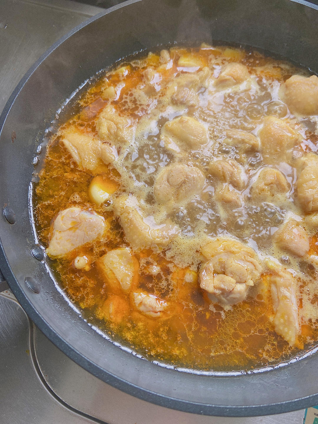 泰式椰浆红咖喱鸡