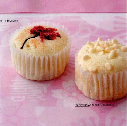 樱花天使杯子蛋糕