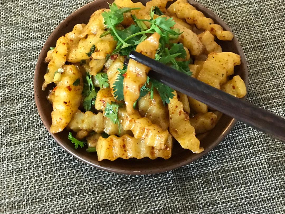 四川小吃 狼牙土豆