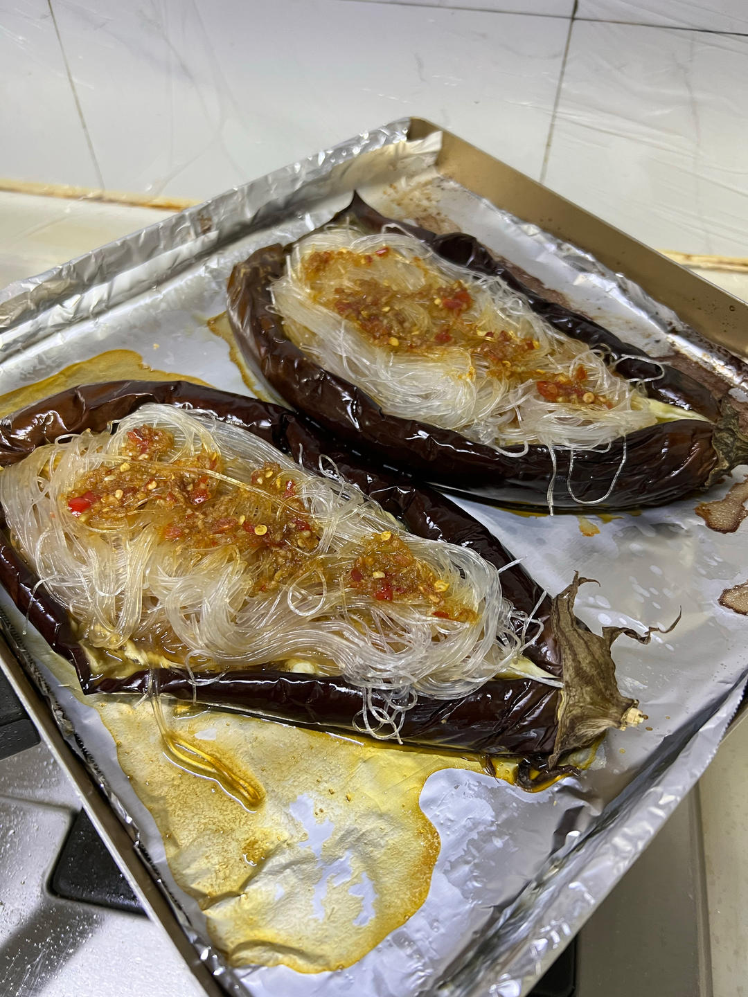 CC招牌菜销魂烤茄子，百吃不厌！