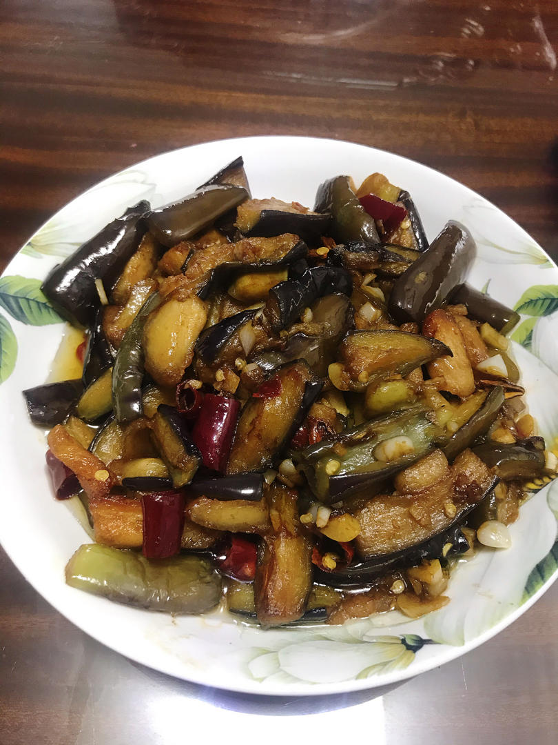 老丁的私房菜-油焖茄子