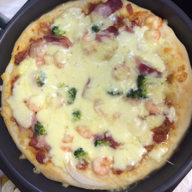 金枪鱼火腿pizza