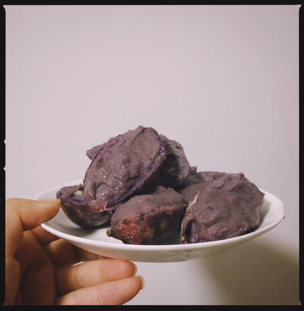 紫薯布丁