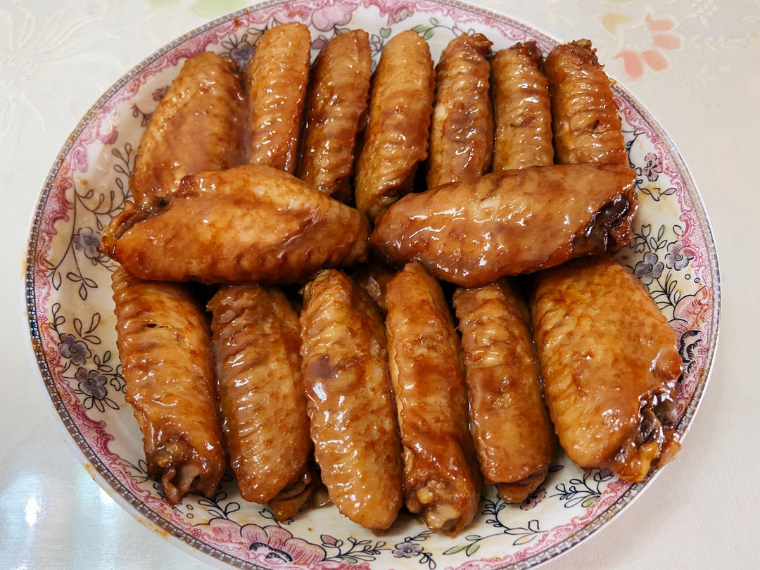 好吃到舔手指的红烧鸡翅😋孩子的最爱❤️