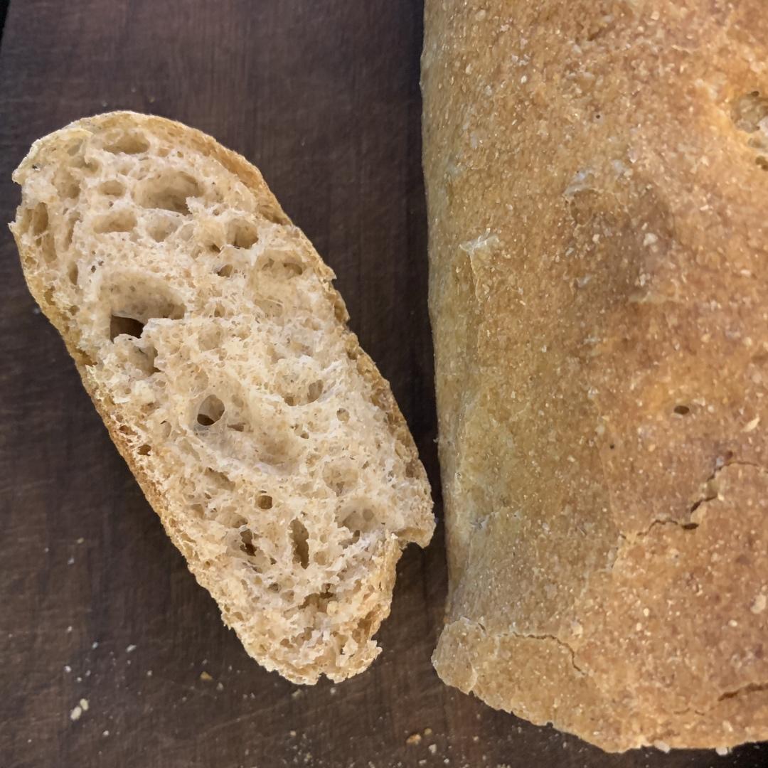 香脆健康的全麦法棍Whole Wheat Baguette