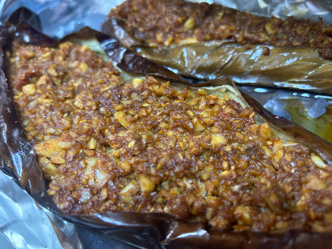 蒜蓉烤茄子（比烧烤档好吃）