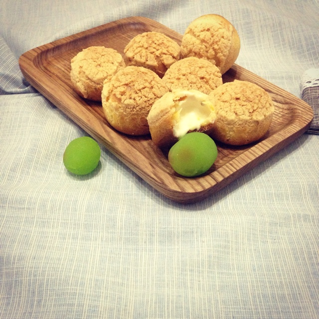 十分美味的酥皮泡芙