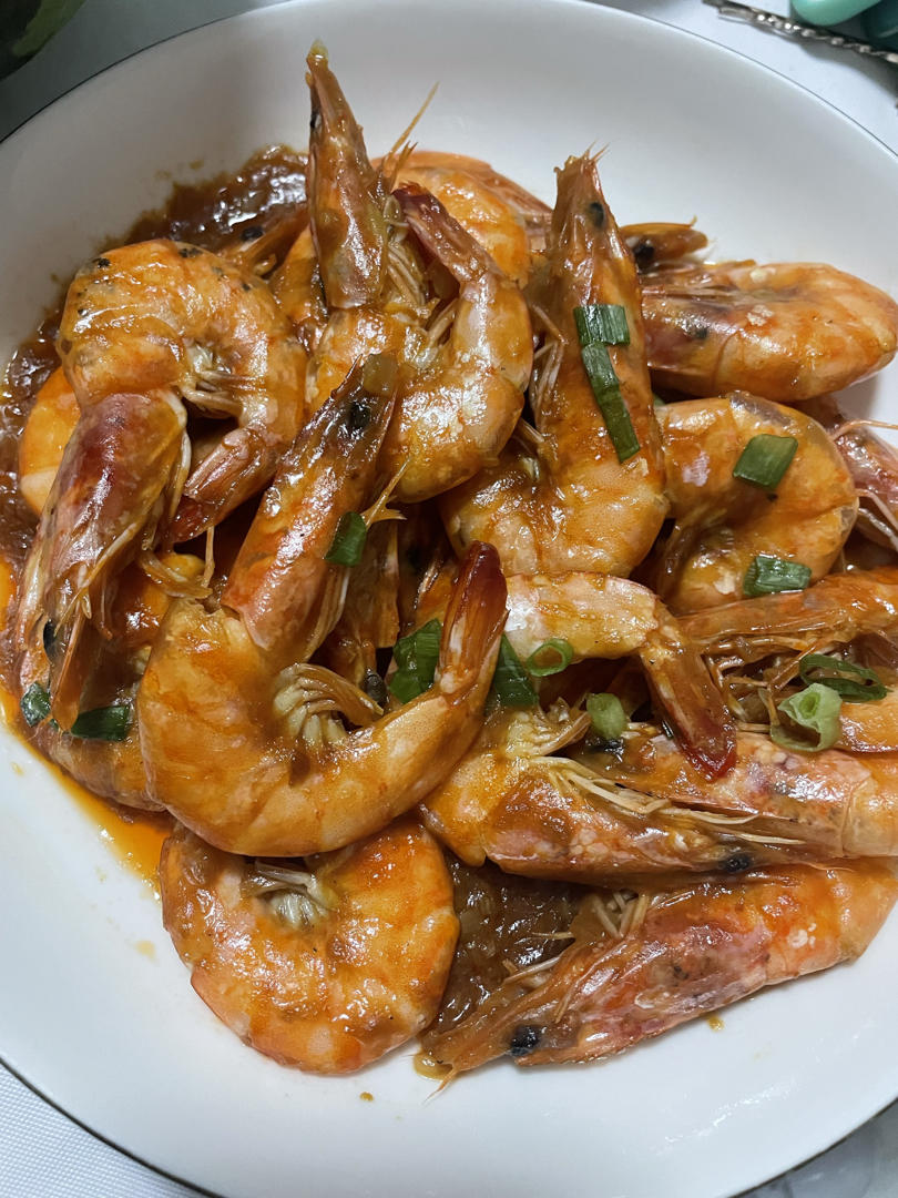 十分钟做好吃的红烧大虾