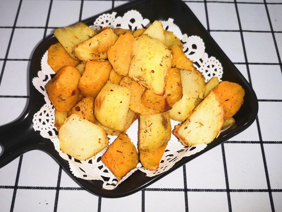 从此放弃油炸🥔烤杂蔬（土豆，红薯，藕片...）