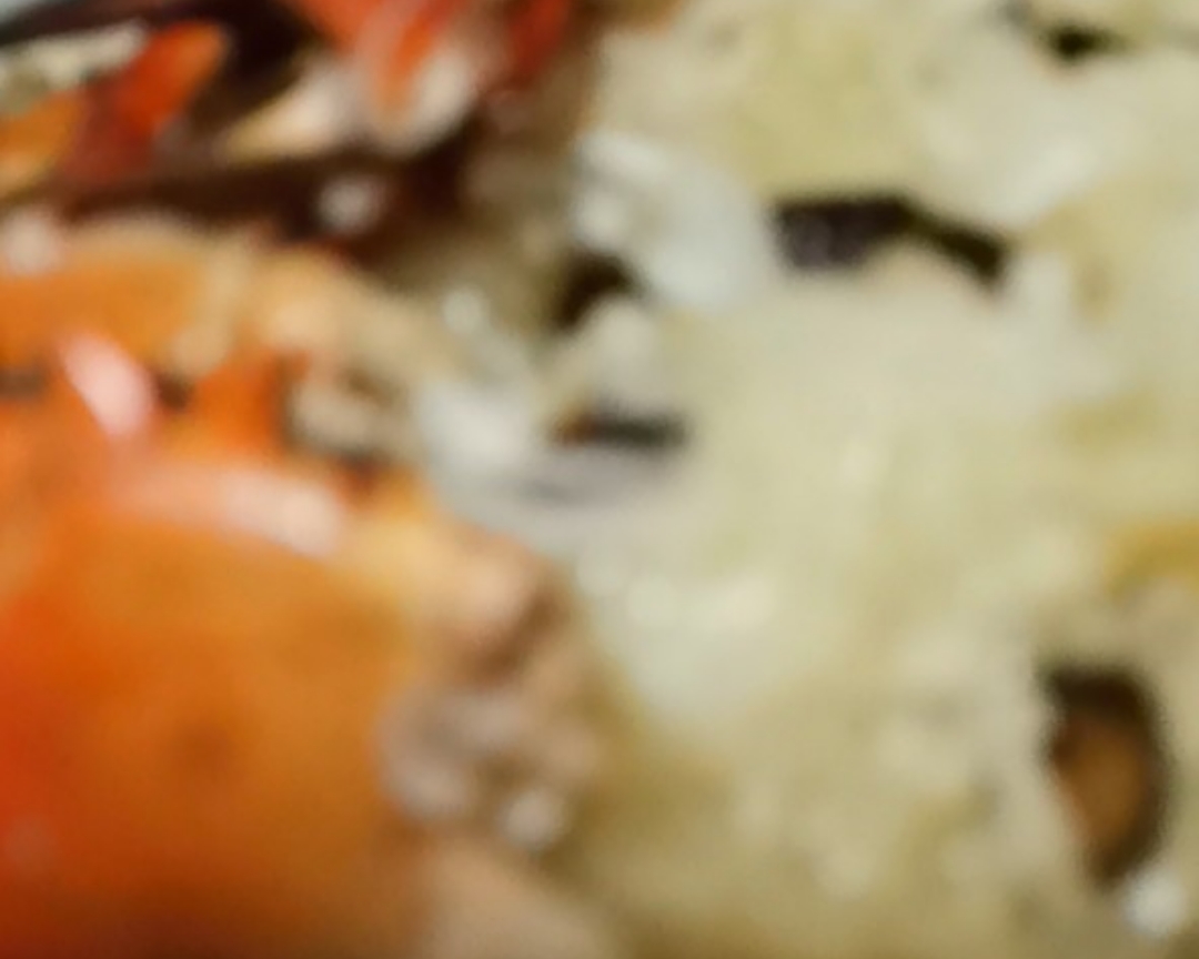 香菇干贝菜鲟糯米饭