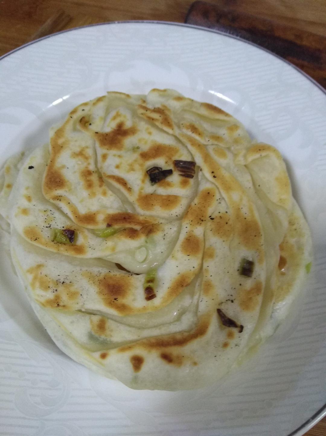 葱花手抓饼