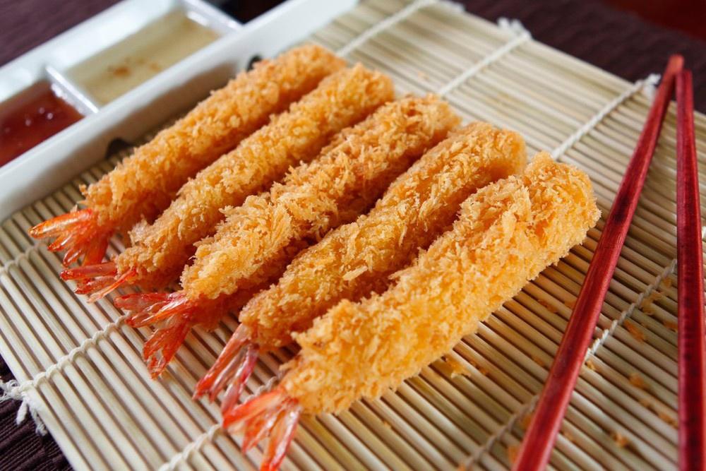 面包糠炸虾