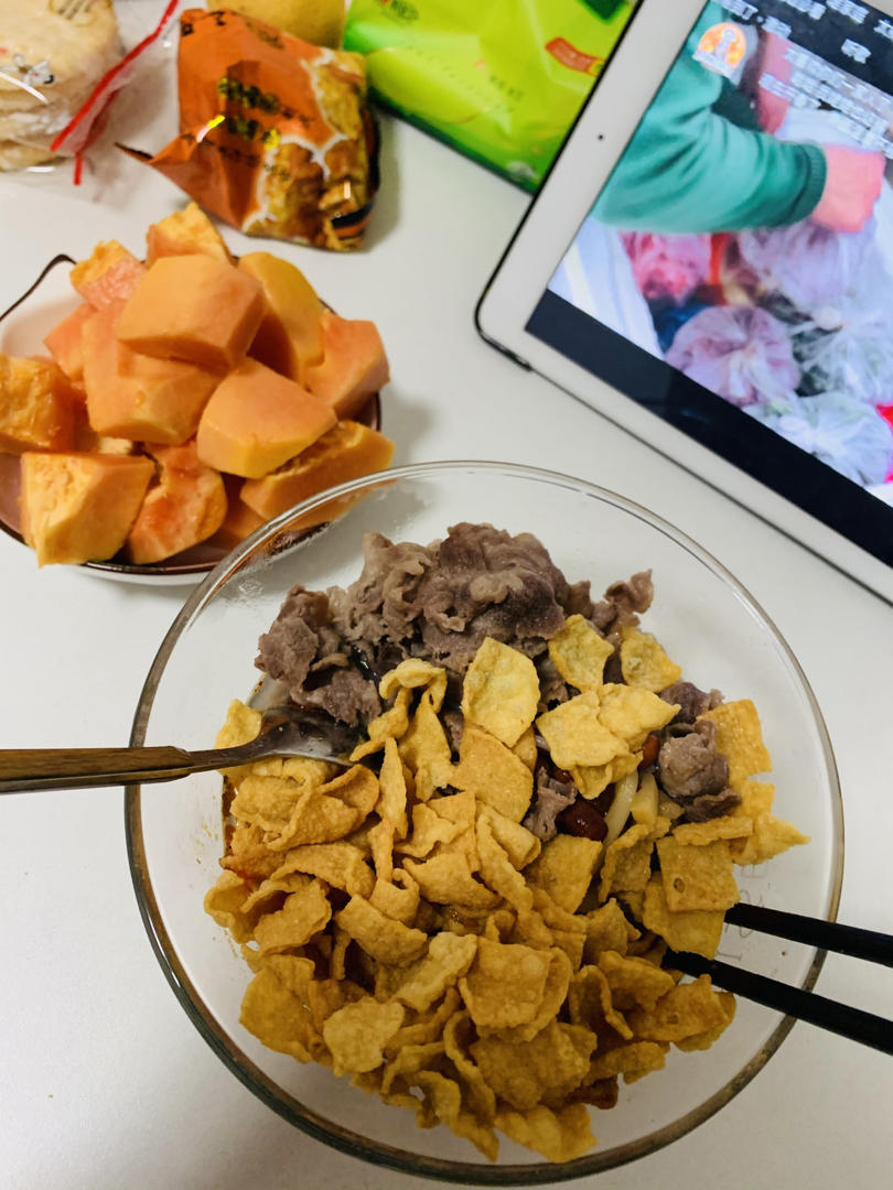 晚餐打卡
