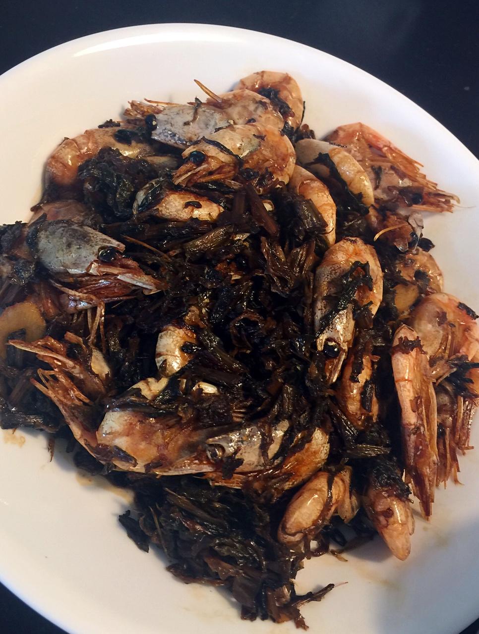 霉干菜北极虾
