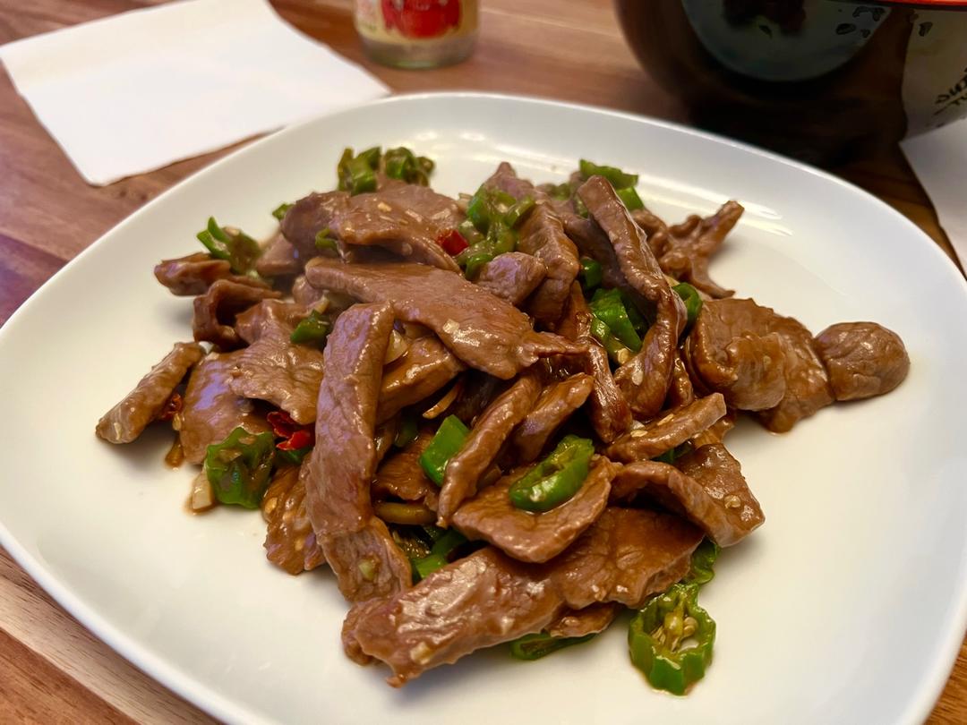 小炒牛肉