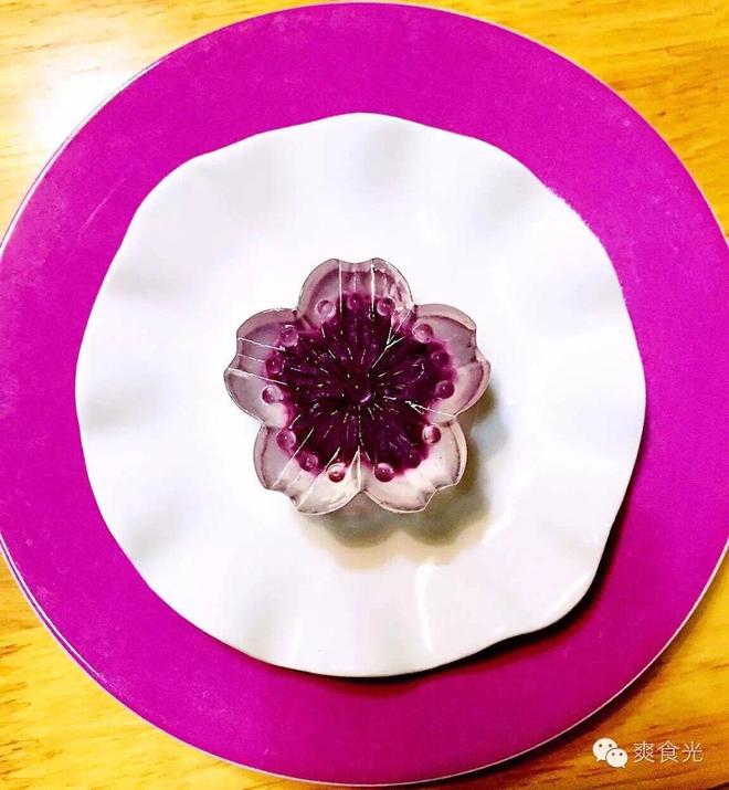 【樉樉的小厨房】超简单零失败，中式传统点心，外皮Q弹，内馅软糯的～水晶紫薯糕的做法