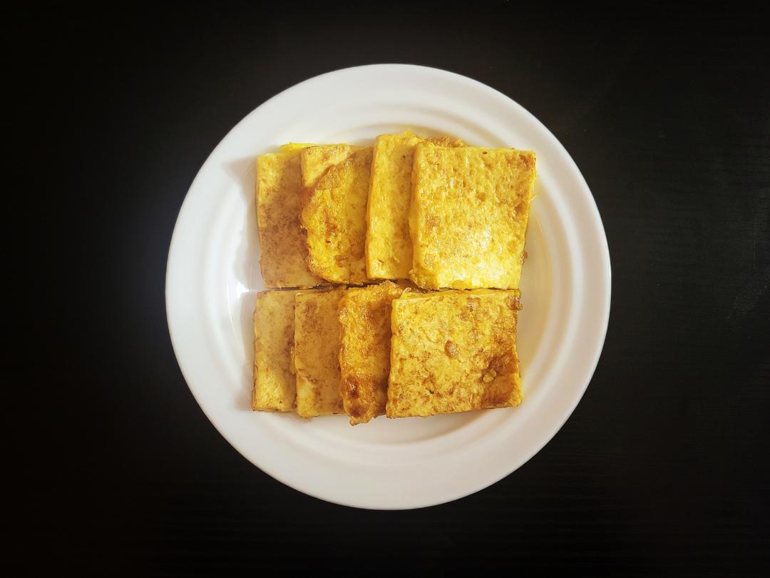 焖煎豆腐