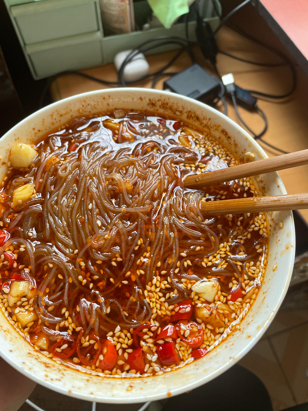 家庭版酸辣粉