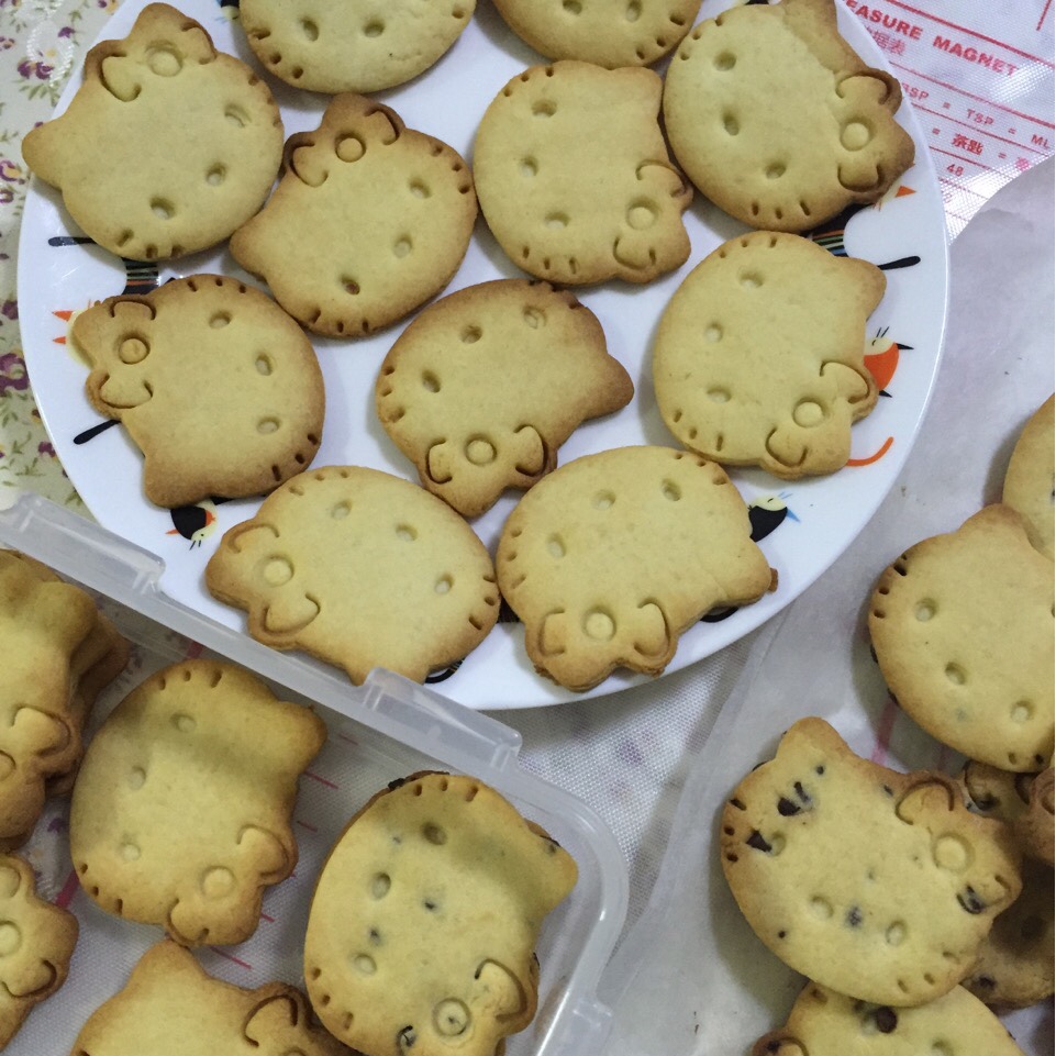 如何做出图案清晰的——卡通小饼干