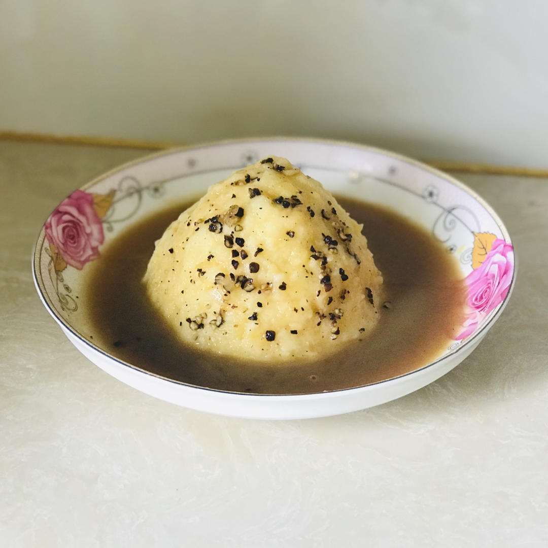 鸡汁土豆泥（完爆kfc）