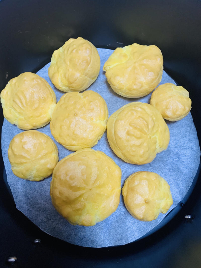 简单易成功的奶油小泡芙做法