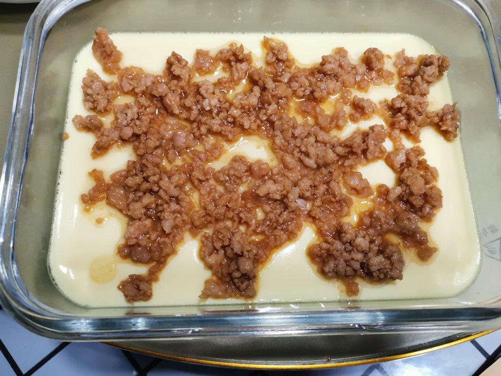 巨嫩滑肉末蒸蛋 大人小孩都爱吃