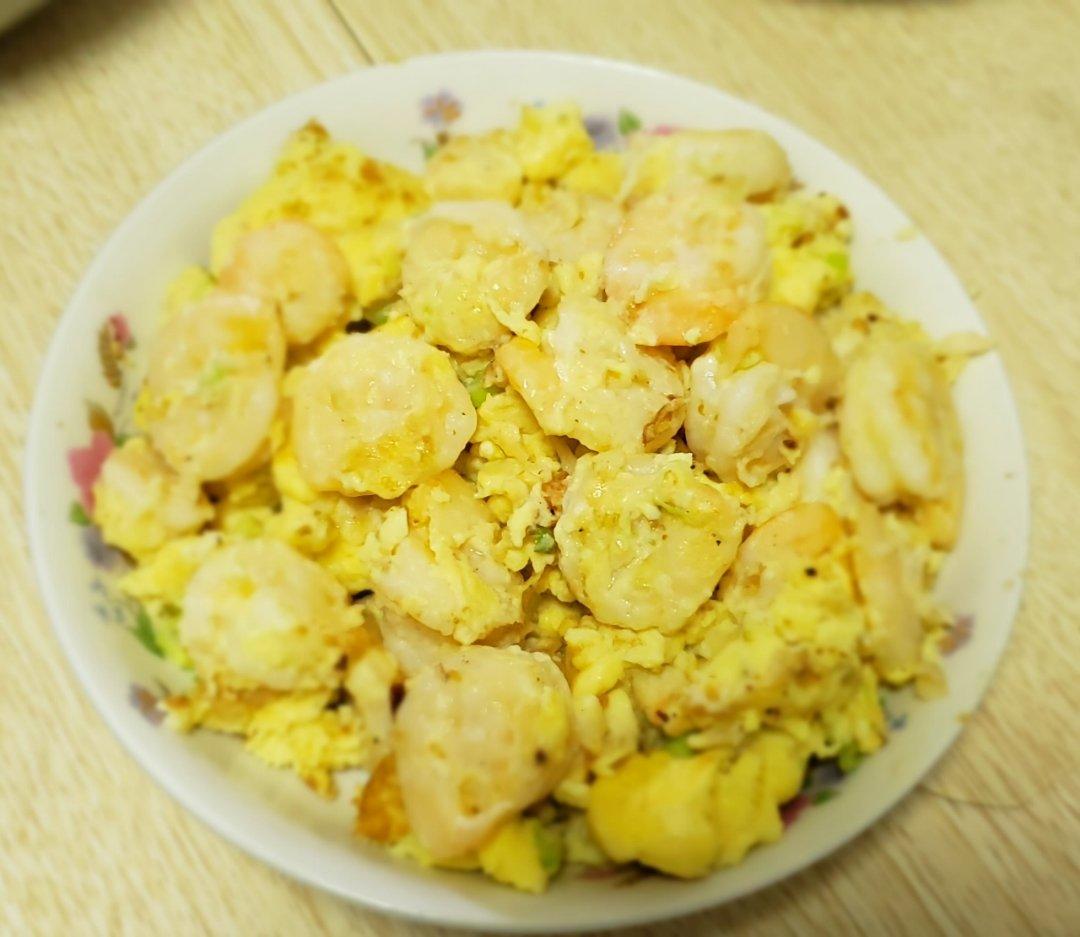 虾仁滑炒鸡蛋