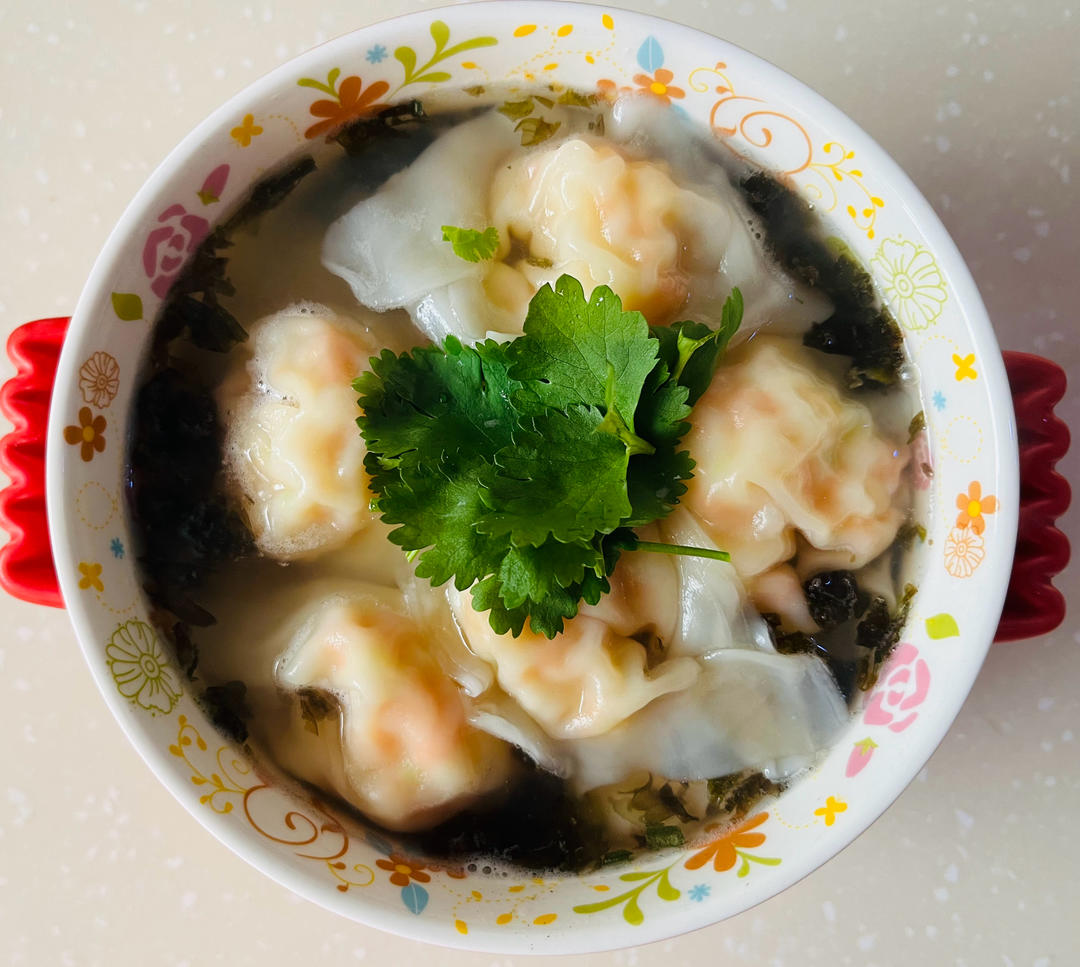 虾仁玉米混沌