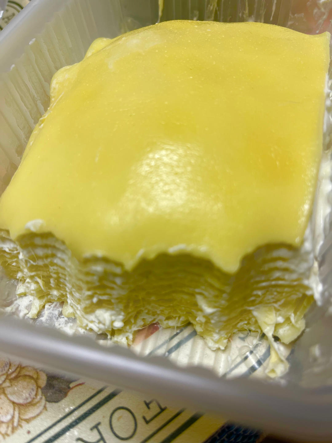 榴莲千层（超软糯蛋皮配方٩( ᐛ )و