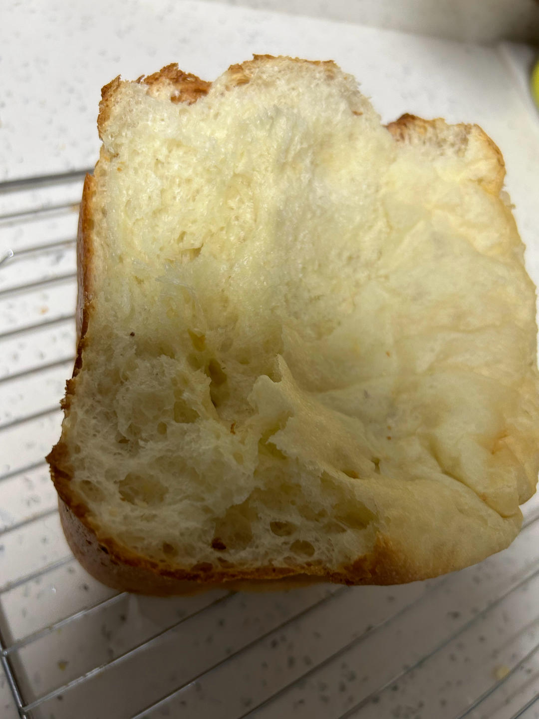 软到爆的酸奶吐司面包（面包机版）超极简单哦、懒人必备