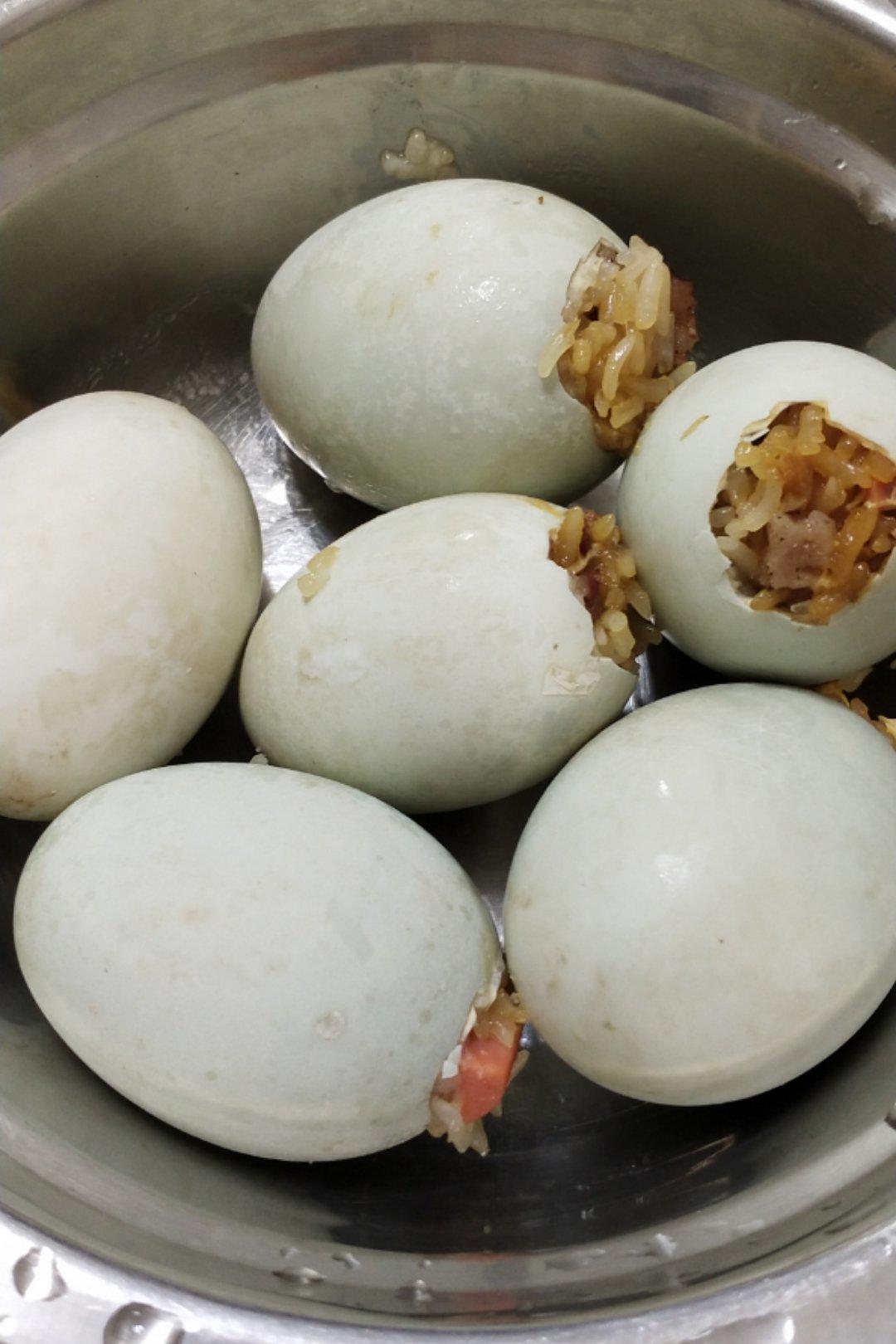 鸭蛋糯米饭
