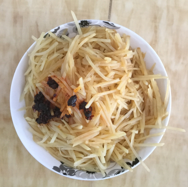 凉拌土豆丝