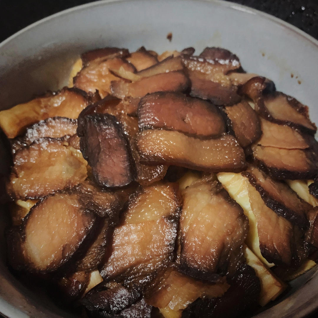 酱肉蒸笋