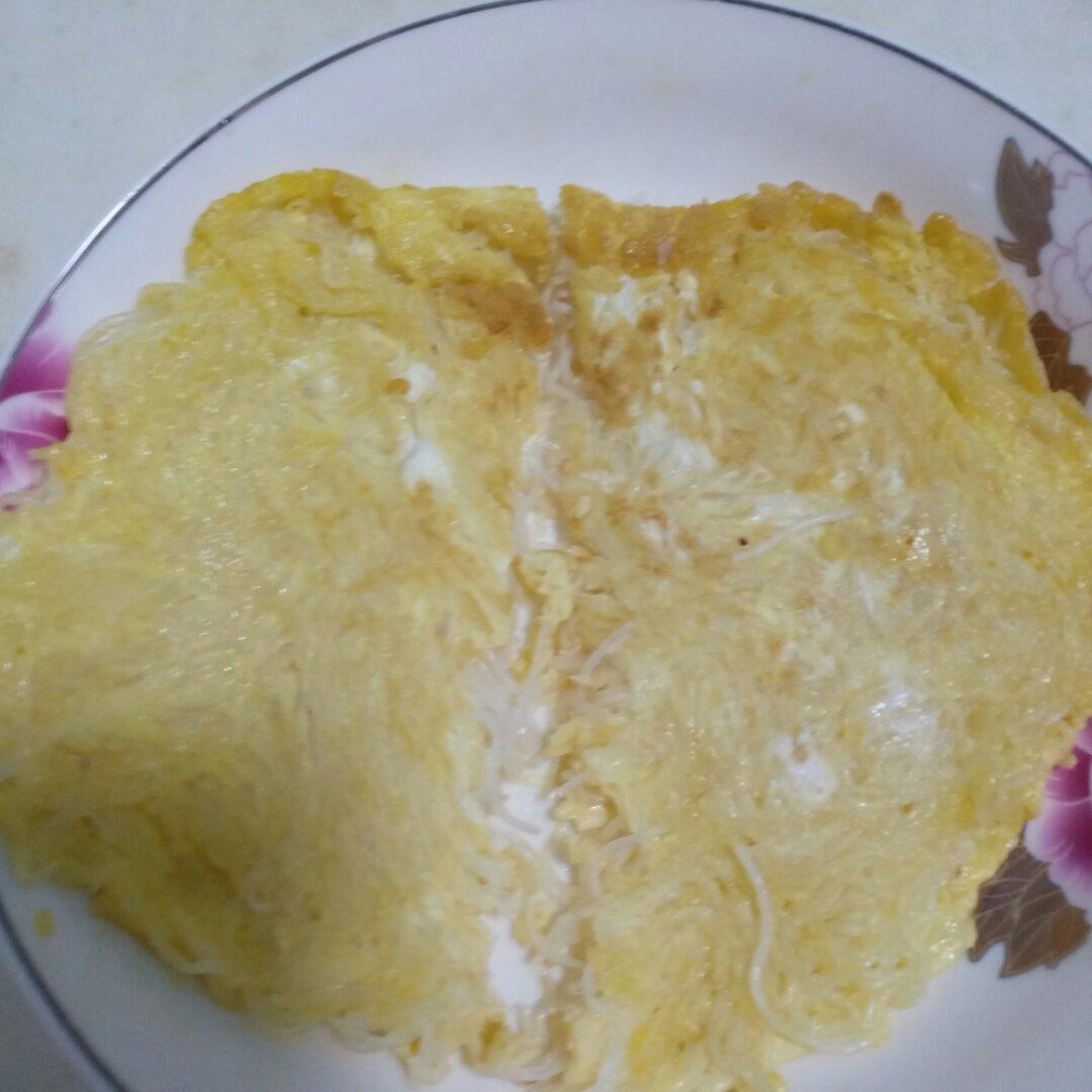 鸡蛋粉丝煎