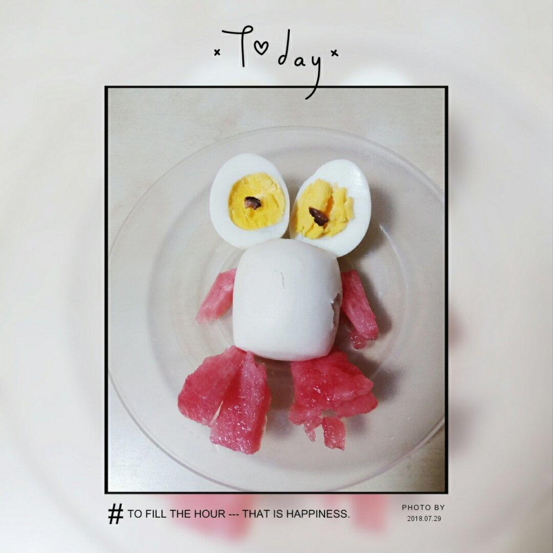 趣味早餐—小金鱼