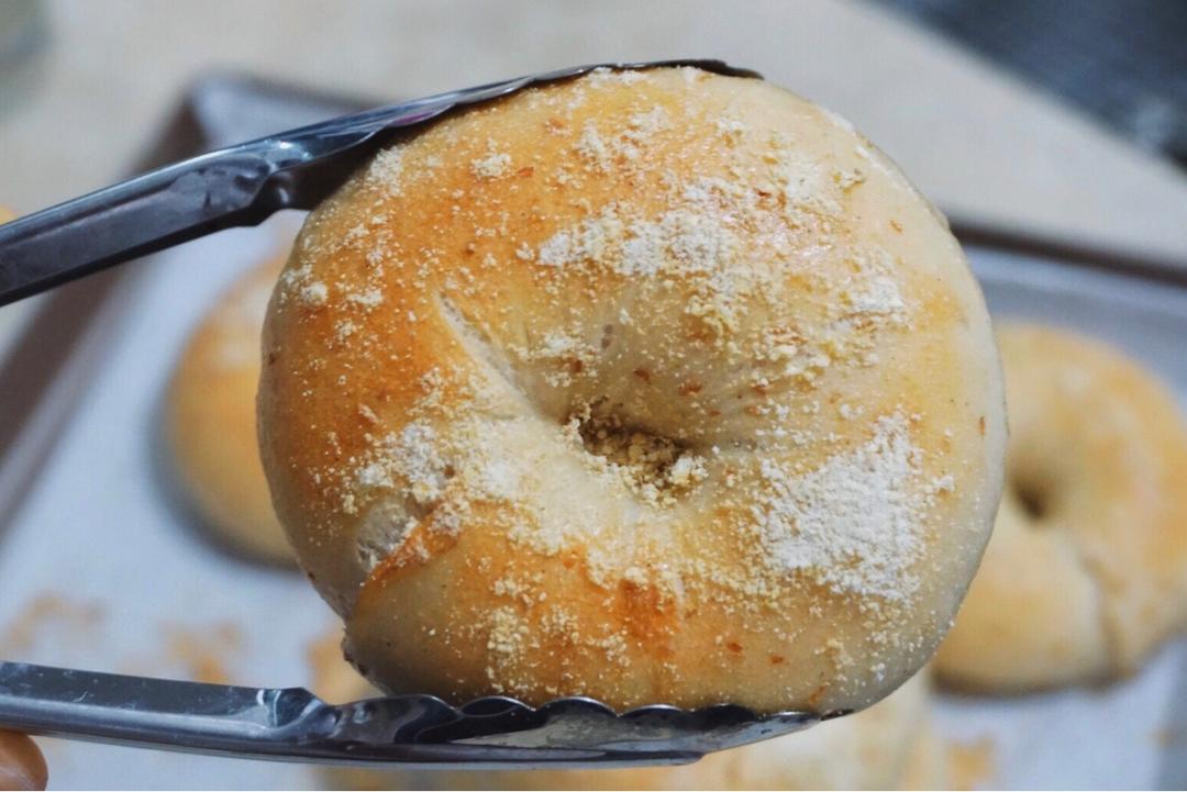 黄豆粉贝果