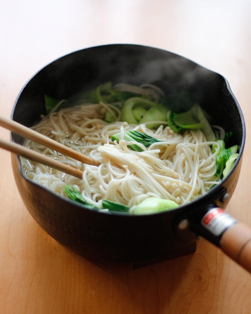 清汤素面
