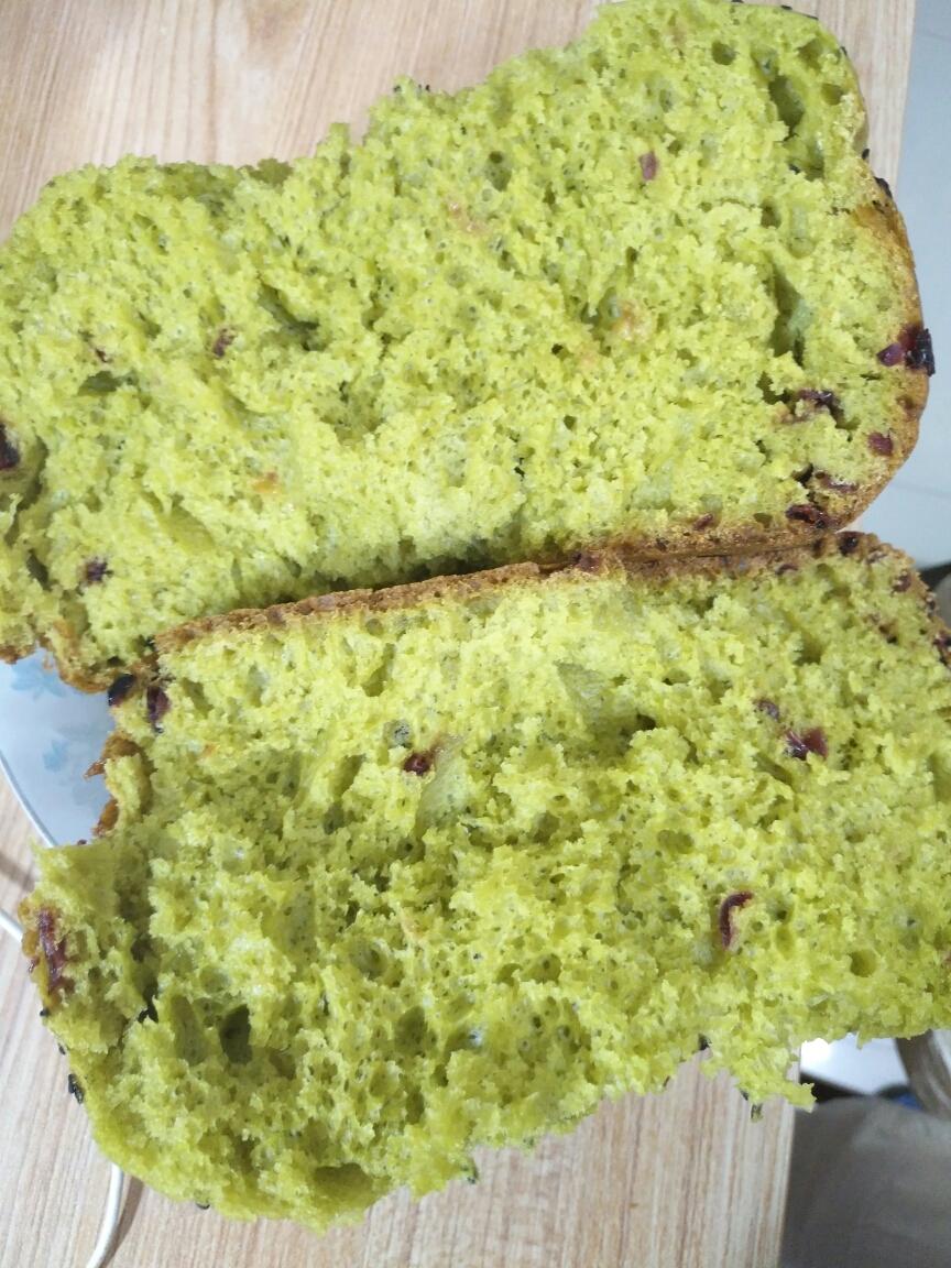 菠菜汁面包（电饭煲版）