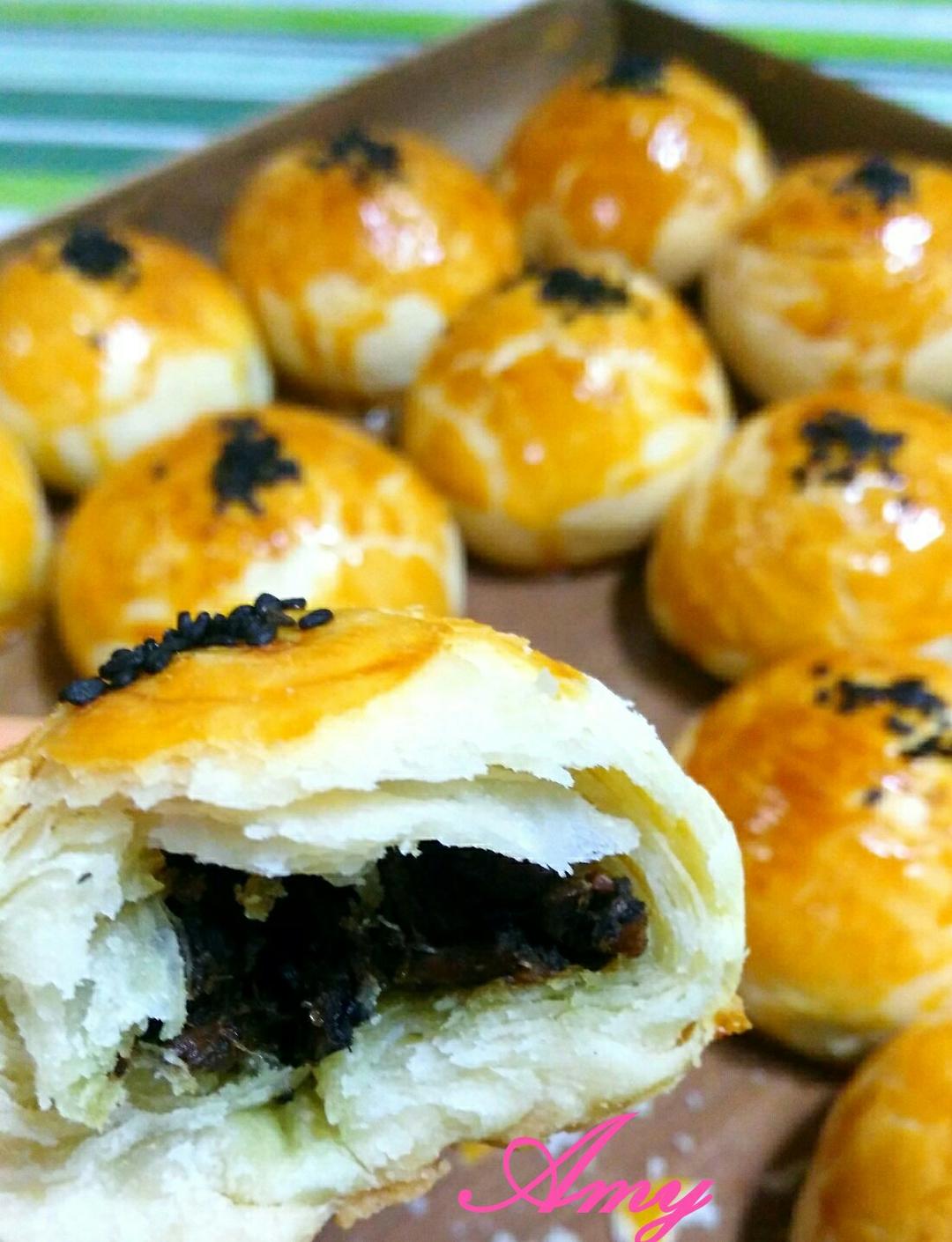 层层酥—蛋黄酥