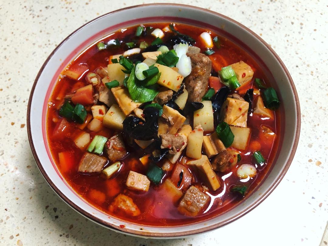 陕西面食——正宗岐山臊子面