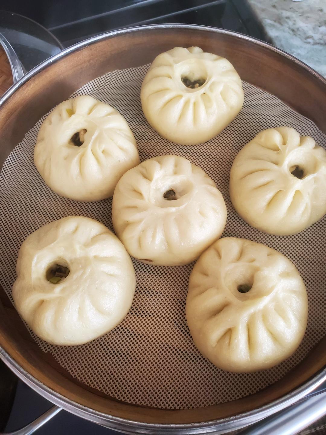 只需要一发的快手多汁肉包