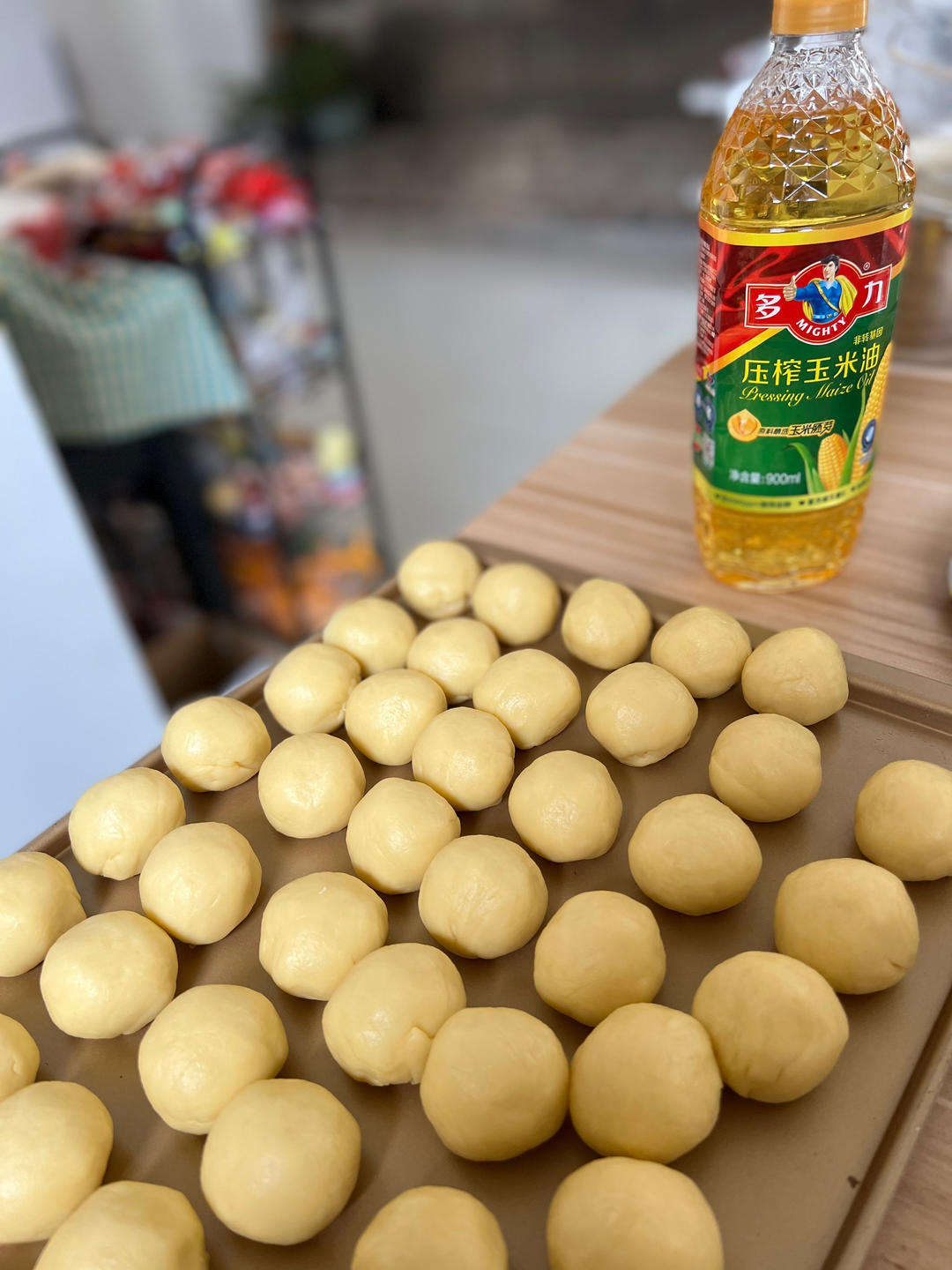 好吃更健康的玉米油版蛋黄酥