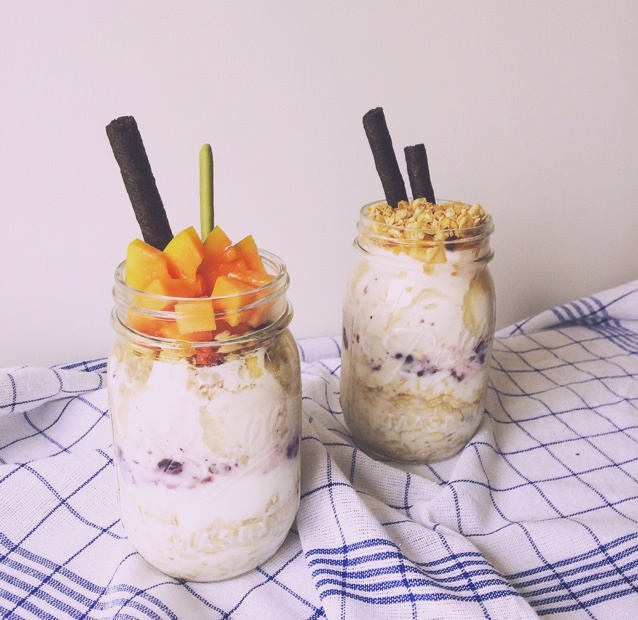 Overnight Oatmeal 隔夜早餐燕麦杯