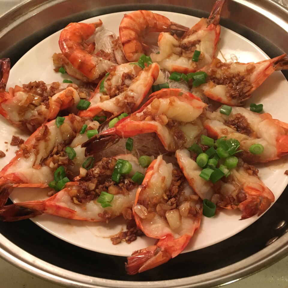 蒜蓉粉丝蒸虾