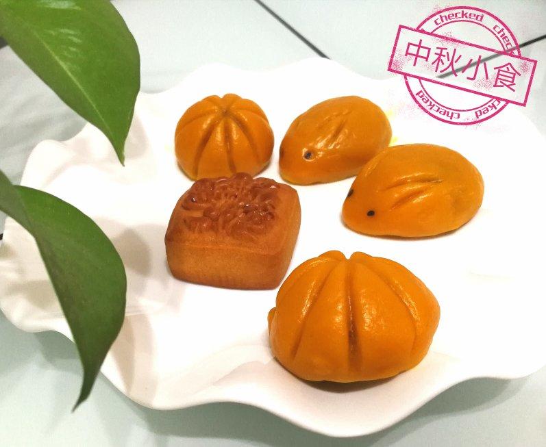 广式月饼—蛋黄芝麻月饼