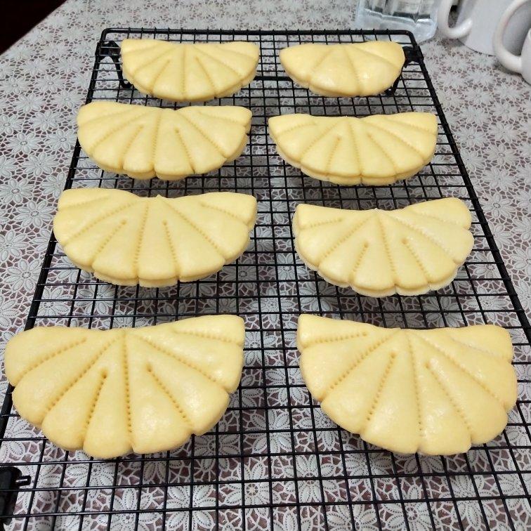 玉米粉荷叶饼(一次发酵)