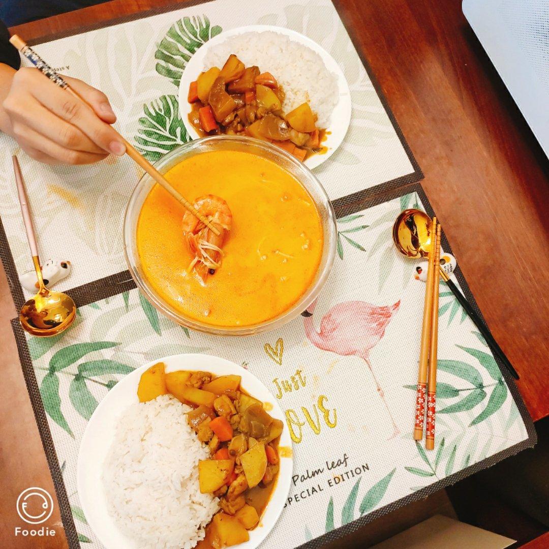 黄咖喱鸡块
