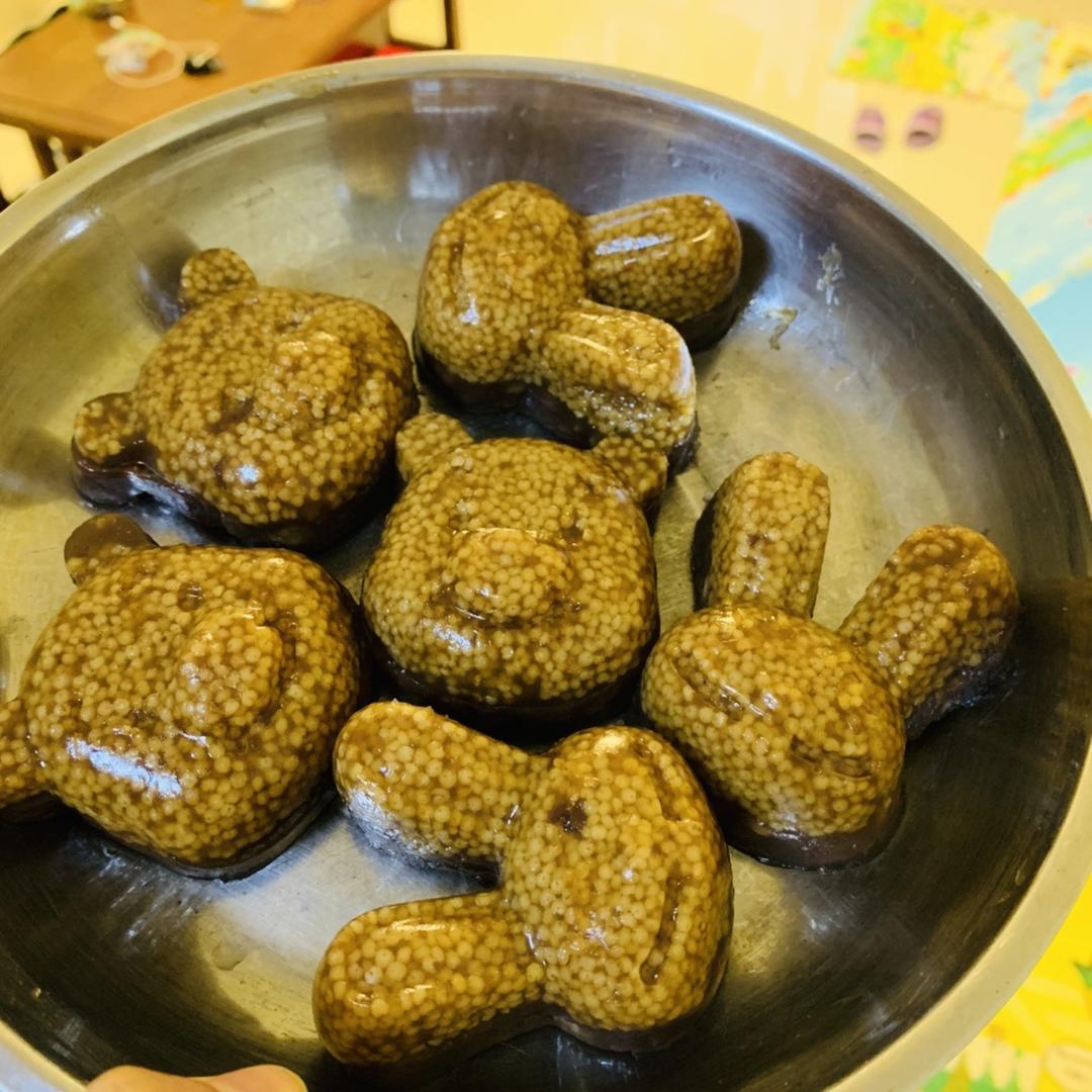 红豆小米杂粮糕