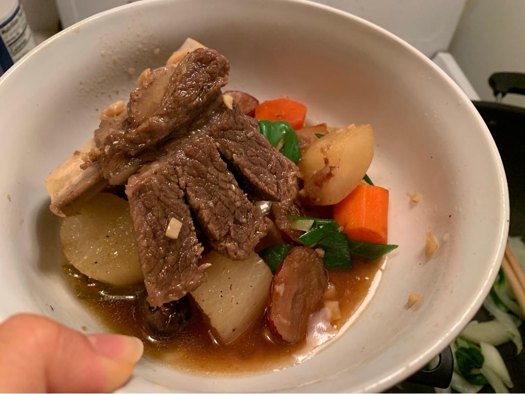 韩式炖牛排骨_갈비찜