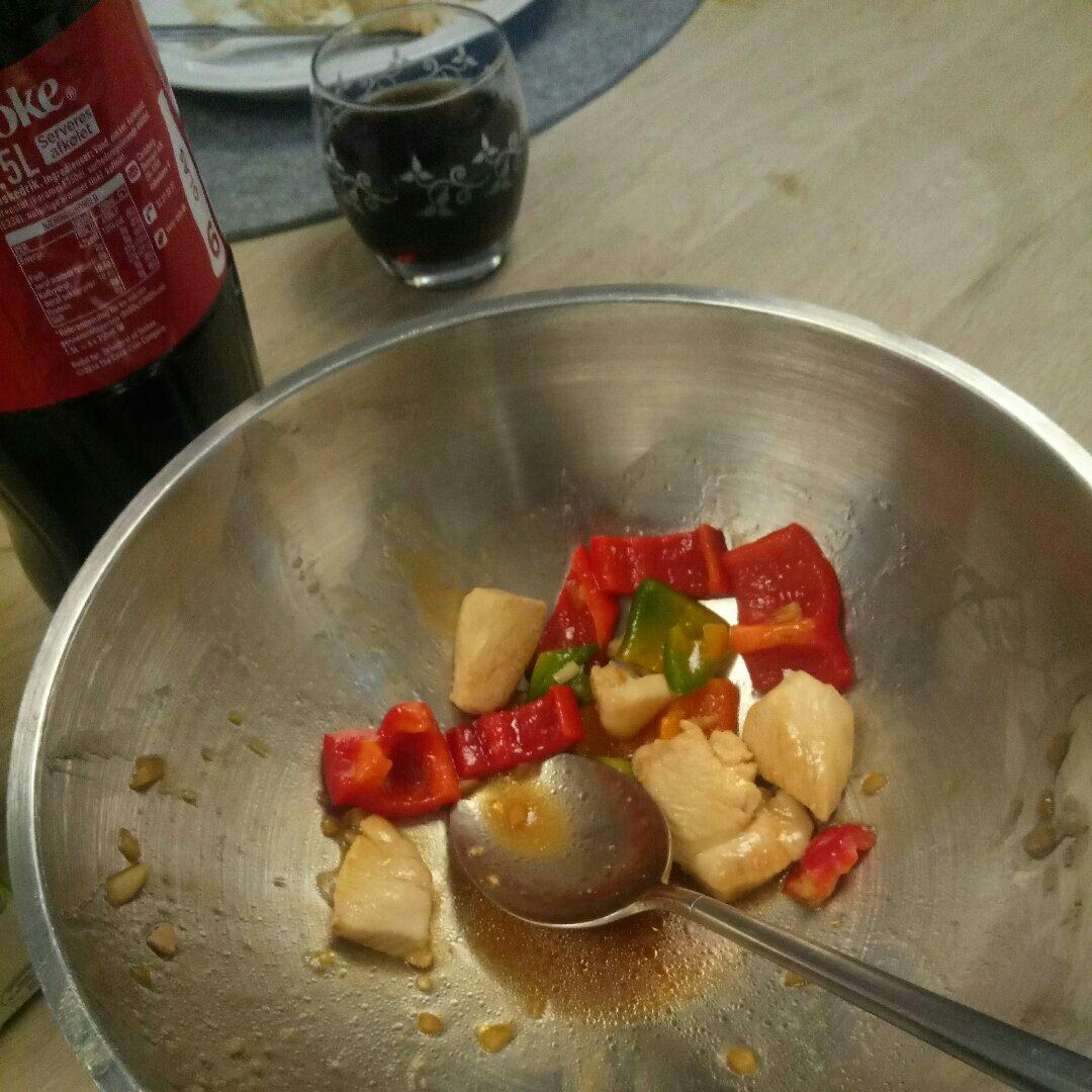5分钟速食--青椒炒鸡脯